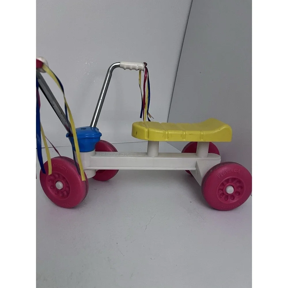 Playskool Vintage Ride on Scooter with Streamers 1980's